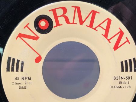 Barry Ebling & The Invaders I Can Make It Without You on Norman Records 6.jpg