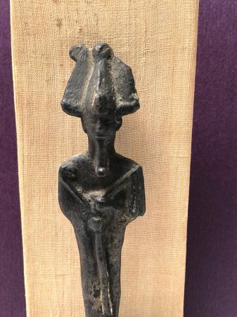 Egyptian Bronze Osiris Statue 600 BC Tomb Statue 6.jpg