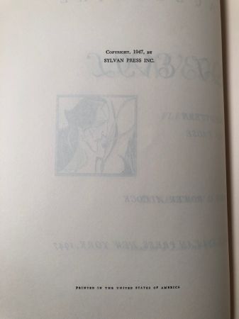 Flowers of Evil byBaudelaire Slyvan Press 1947 Beresford Egan and C. Bower Alcock 7.jpg