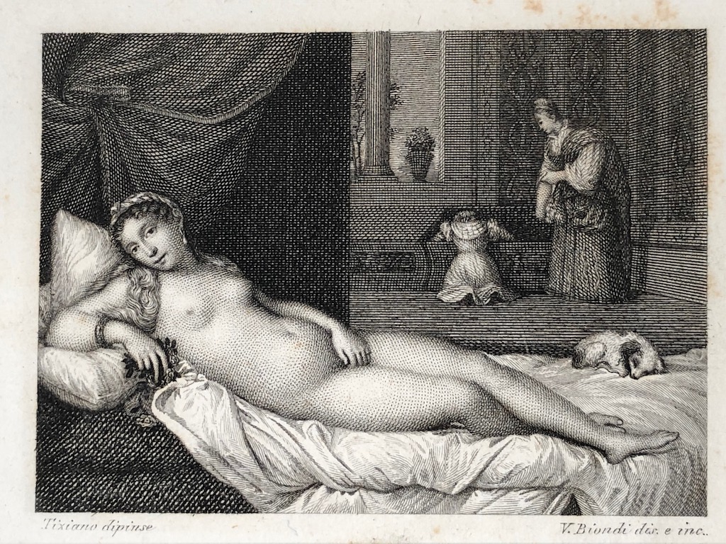 Engraving by Vincenzo Biondi circa 1830s of Titian’s Venus of Urbino 19.jpg