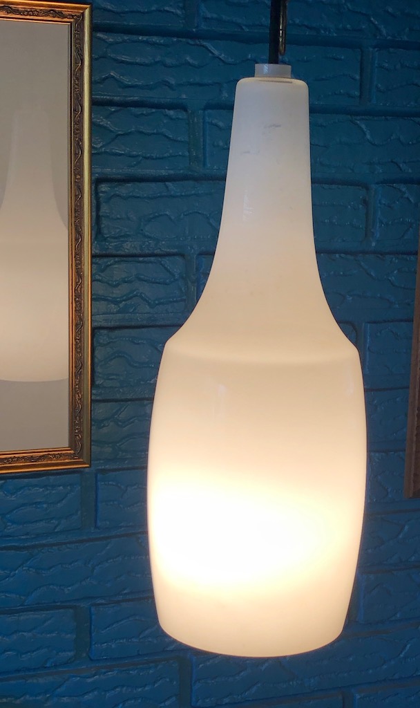 Hanging Lamp Attributed to Hans-Agne Jakobsson White Pendant 2.jpg