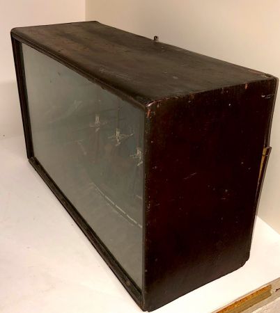 Merchant Ship Folk Art in Glass Box 10.jpg