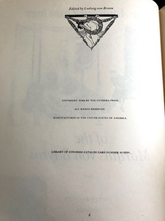 The Amorous Drawings of the Marquis von Bayros 1968 Ed Cythera Press Hardback 3.jpg