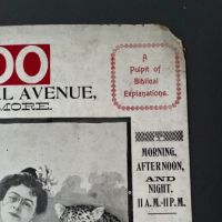 1902 Baltimore Zoo Poster with Chiquita The Living Doll and Morelli Queen of Jaguars 5.jpg