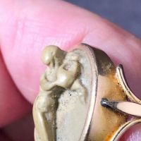 19th C. 585 Gold Ring with Grand Tour High Releif Cameo 10.jpg