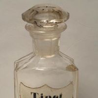 19th C. Apothecary Bottle with Original Stopper Tinct. Cannab. ind. Tinture of Cannabis 1.jpg