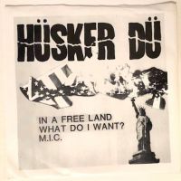 2nd Single Husker Du In a Free Land on New Alliance Records – NAR 010 Near Mint Sleeve and Record 1982 1.jpg