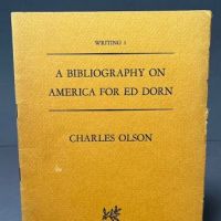 A Bibliography on America For Ed Dorn by Chalres Olson 1.jpg