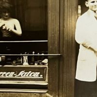 Beauty Salon Storefront Real Photograph Postcard 4.jpg