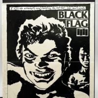 Black Flag Poster 5 Suicide Attempts and Counitng By Raymond Pettibon 1 (in lightbox)