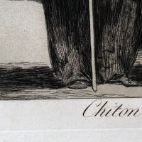 Chiton plate 28 from the series Los Caprichos Francisco Goya Hush 6.jpg