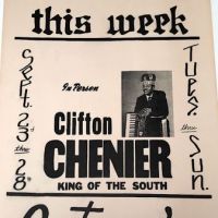 Clifton Chenier King of The South Poster Antone's Texas 8.jpg