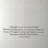 Flora Exotica HArdback with Dust Jacket Editon of 3500 Woodcuts by Jacques Hnizdovsky 8.jpg