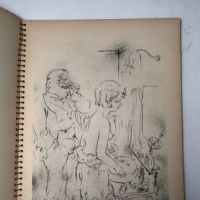 George Grosz 30 Drawings and Watercolors 1944 Spiral Bound Erich Herrmann 12 (in lightbox)