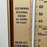 Gulf No Nox Gasolione Painted Tin Thermometer 4.jpg