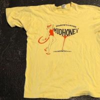 Mudhoney Tour Los Playboys International Tour Shirt Large Yellow 1992 1.jpg