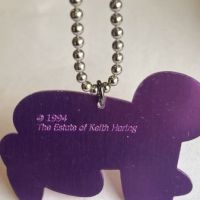 Party Of Live V 1994 Presented by David Spada Keith Haring Invitation Only Necklace 4.jpg