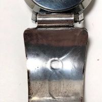 Pre WWII Silver Native American Silver Watch Band with Buckle Clasp 17.jpg