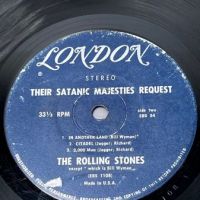 Rolling Stones Their Satanic Majesties Request EP on London 7 (in lightbox)