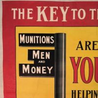 The Key to The Situation Munitions Men and Money WWI Poster 5.jpg