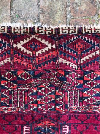 Turkmen Hatchli Prayer Rug 46 x 56 inches 11.jpg