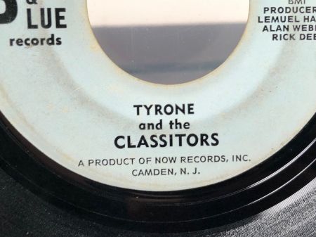 Tyrone and The Classitors Soul Street Stomp : Gettin' T'gether, Man on Black & Blue Records 3.jpg