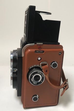  1957 Yashica Mat Copal MXV Original Near Mint Leather Case 5.jpg