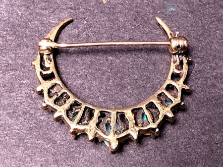 14k Gold Cresent Moon Pin with Opals 6.jpg