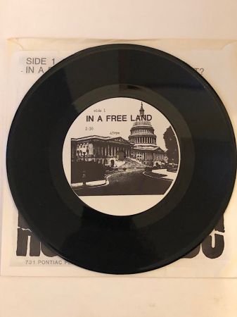 2nd Single Husker Du In a Free Land on New Alliance Records – NAR 010 Near Mint Sleeve and Record 1982  15.jpg