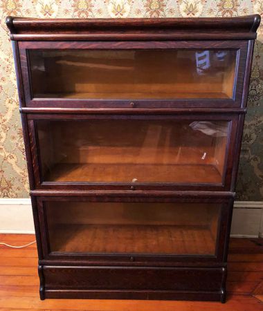 Antique Macey Barrister Bookcase, Macey Barrister Bookcase Value