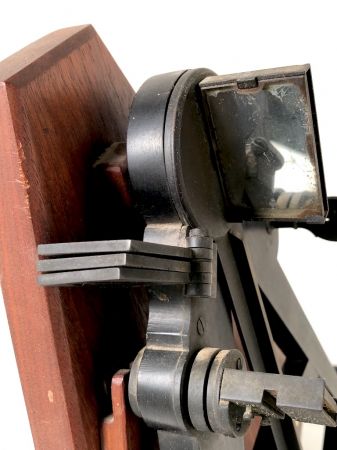 Ebony Sextant with Ivory Inset Circa 1900 10.jpg