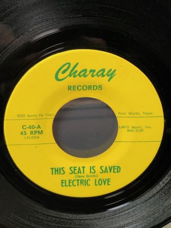 Electric Love – This Seat Is Saved on Charay Records C-40 2.jpg