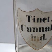 19th C. Apothecary Bottle with Original Stopper Tinct. Cannab. ind. Tinture of Cannabis 2.jpg