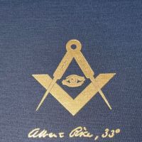Albert Pike's Esoterika Symbolism of The Blue Degrees of Freemasonary Hardback wtih DJ 8.jpg