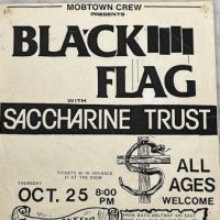 Black Flag wtih Saccharine Trust at Baltimore's Fishermans Inn Oct 25 1984 6 (in lightbox)