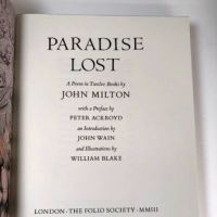 Milton Paradise Lost Illustrated by William Blake Folio Society 3rd Ed 2004 Slipcase 4.jpg