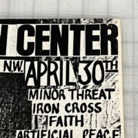 Minor Threat Iron Cross Faith Artificial Peace Double O and Void at Wilson Center April 30th w: Art 10.jpg