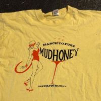 Mudhoney Tour Los Playboys International Tour Shirt Large Yellow 1992 2.jpg