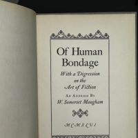 Of Human Bondage With a Digression on the Art of Fiction Signed 7.jpg