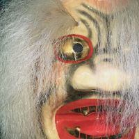 Oni Mask with Real  White Hair for a Theatre or Parade 3.jpg (in lightbox)