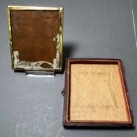 Sixth Plate Daguerreotype Hand Painted Holding Bible 10 (in lightbox)
