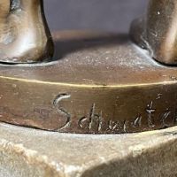 Spiro Schwatenberg Bronze Nude Fencer Athlete 9.jpg