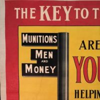 The Key to The Situation Munitions Men and Money WWI Poster 6.jpg