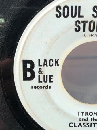 Tyrone and The Classitors Soul Street Stomp : Gettin' T'gether, Man on Black & Blue Records 4.jpg