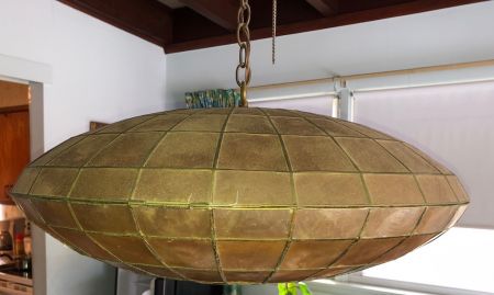 Vintage George Nelson Saucer Bubble Lamp Circa 1960s 7.jpg
