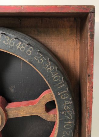 19th C. Vernacular Game of Chance Wheel in Case 3.jpg