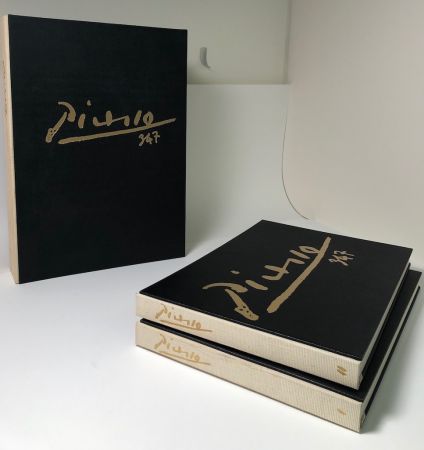 First Edition of Picasso 347 2 Volume Set with Clamshell 1970 1.jpg