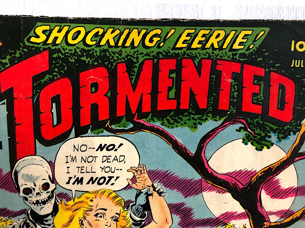 he Tormented No. 1 July 1954 published by Sterling Comics 7.jpg