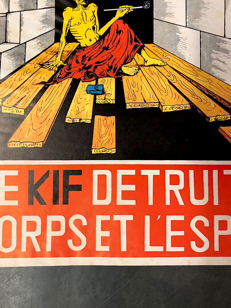 Le Kif Détruit Le Corset L’esprit Anti-herion poster 1970s Artist Benjelloun 2.jpg