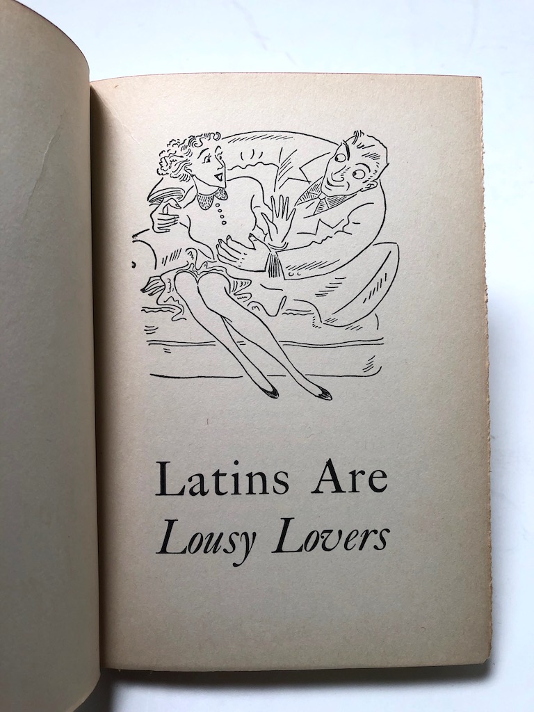 The Hussy's Handbook Including Latins are Lousy Lovers by Helen Brown Norden hdbk with dj 9.jpg
